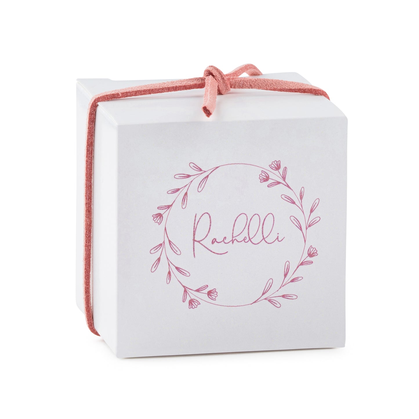 Pink wreath party favor