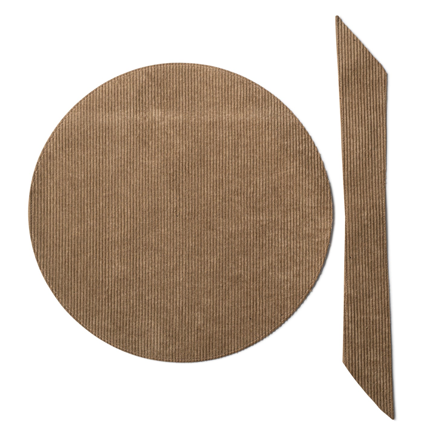 Corduroy collection Set taupe