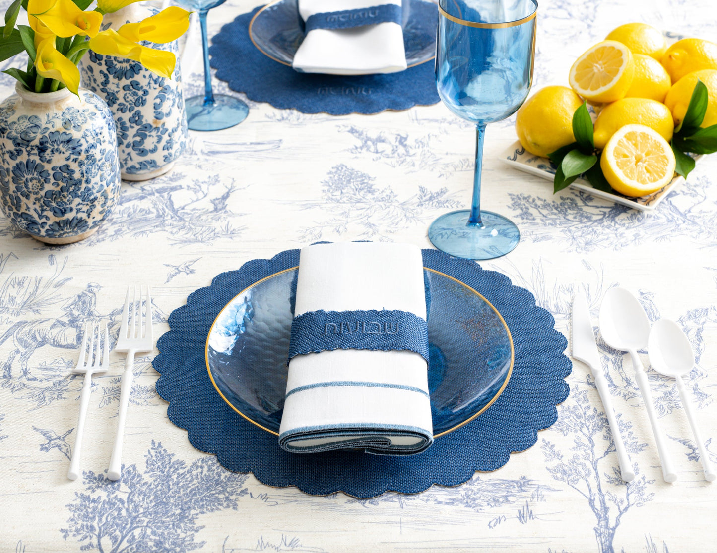 Blue Shavuos Set