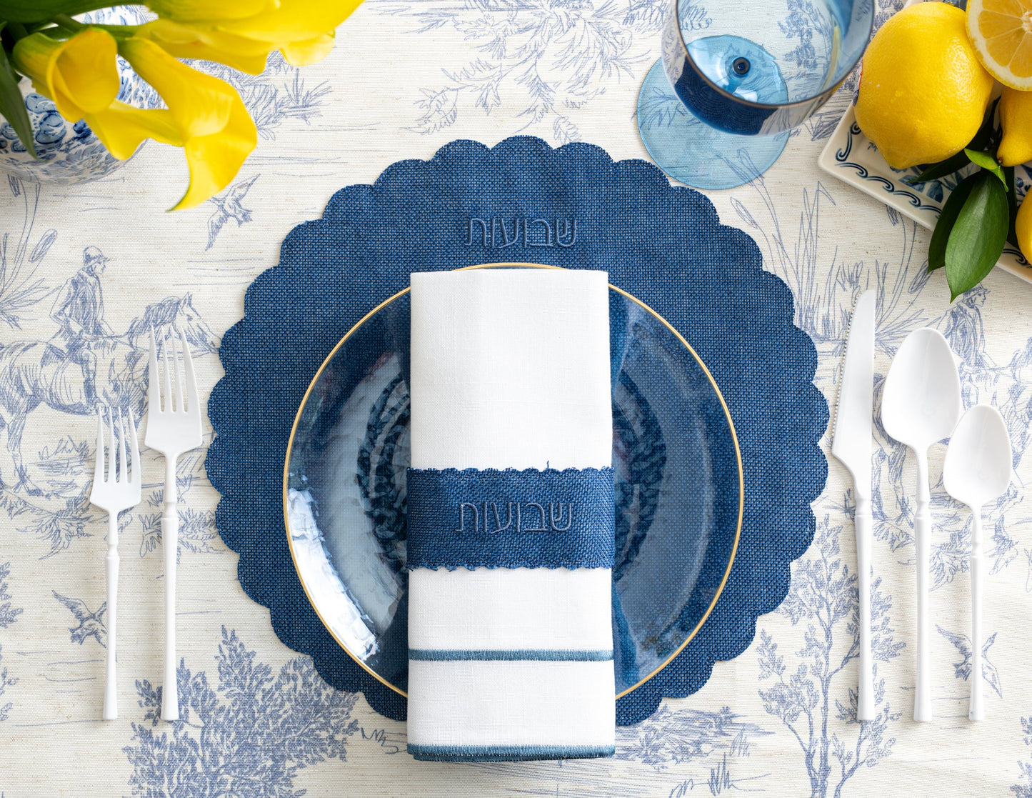 Blue Shavuos Set