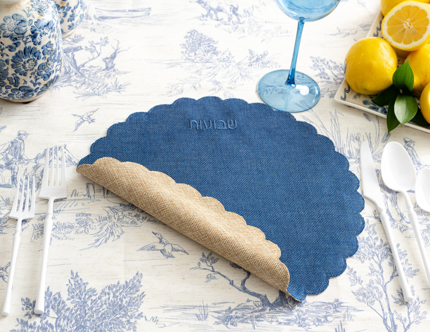 Blue Shavuos Set