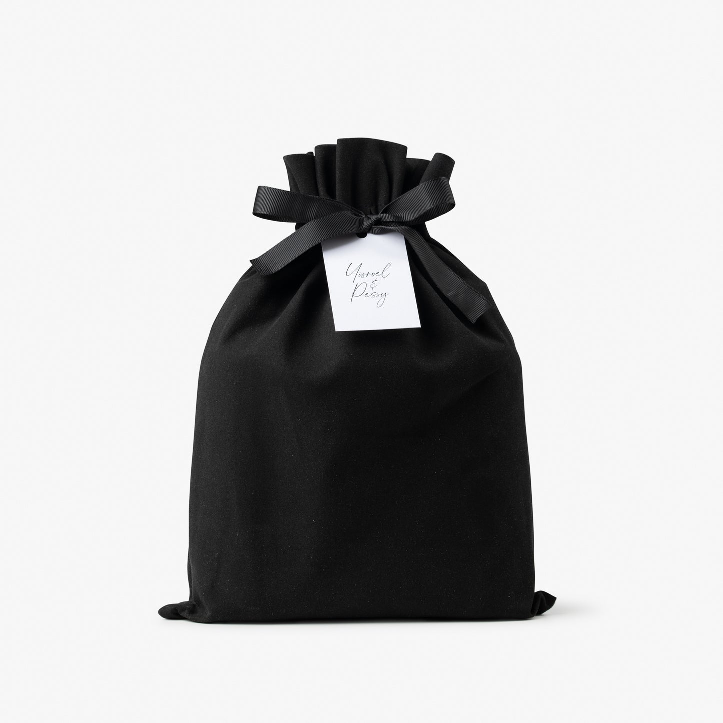 Black Suede Pouch