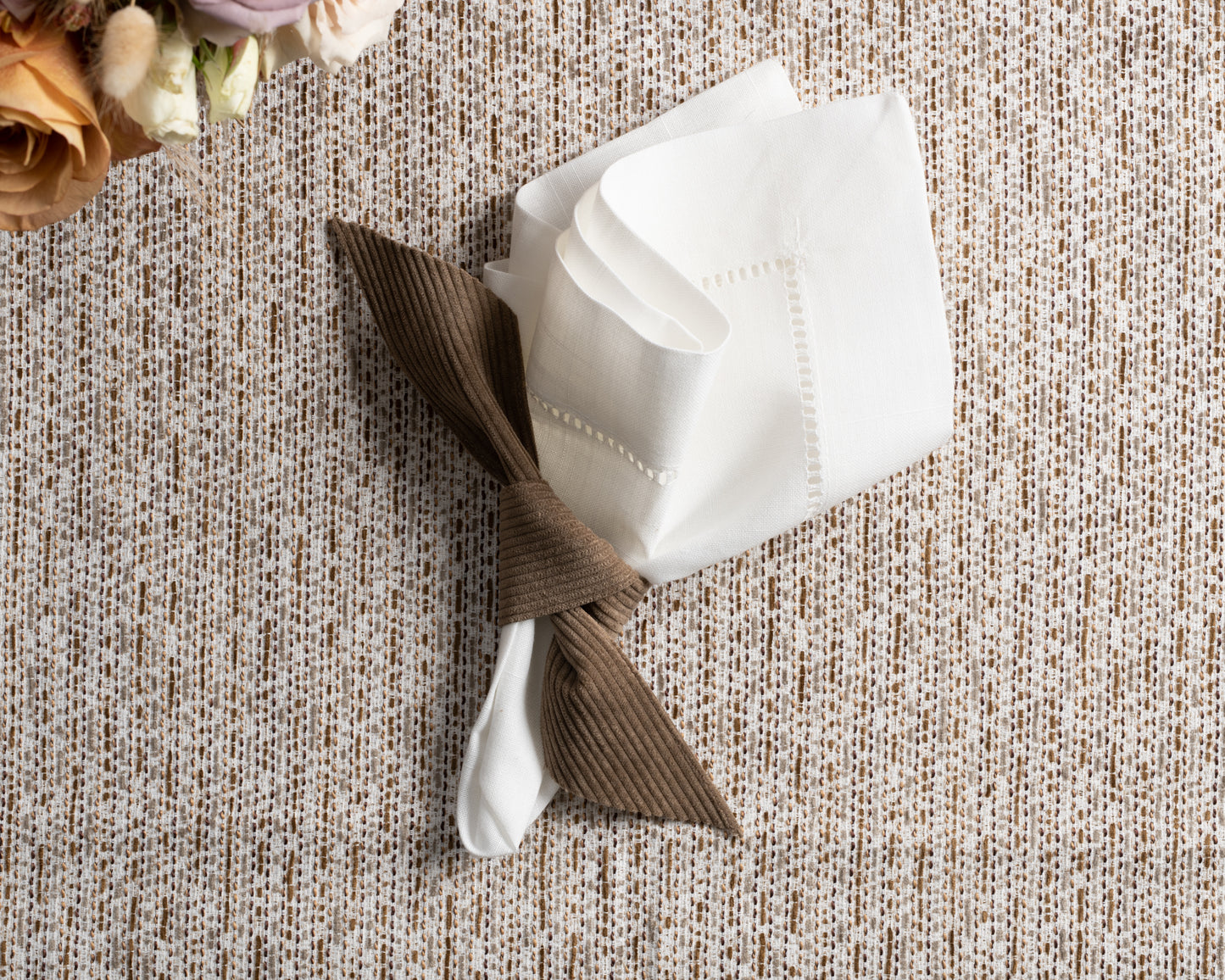 Corduroy Collection napkin twists