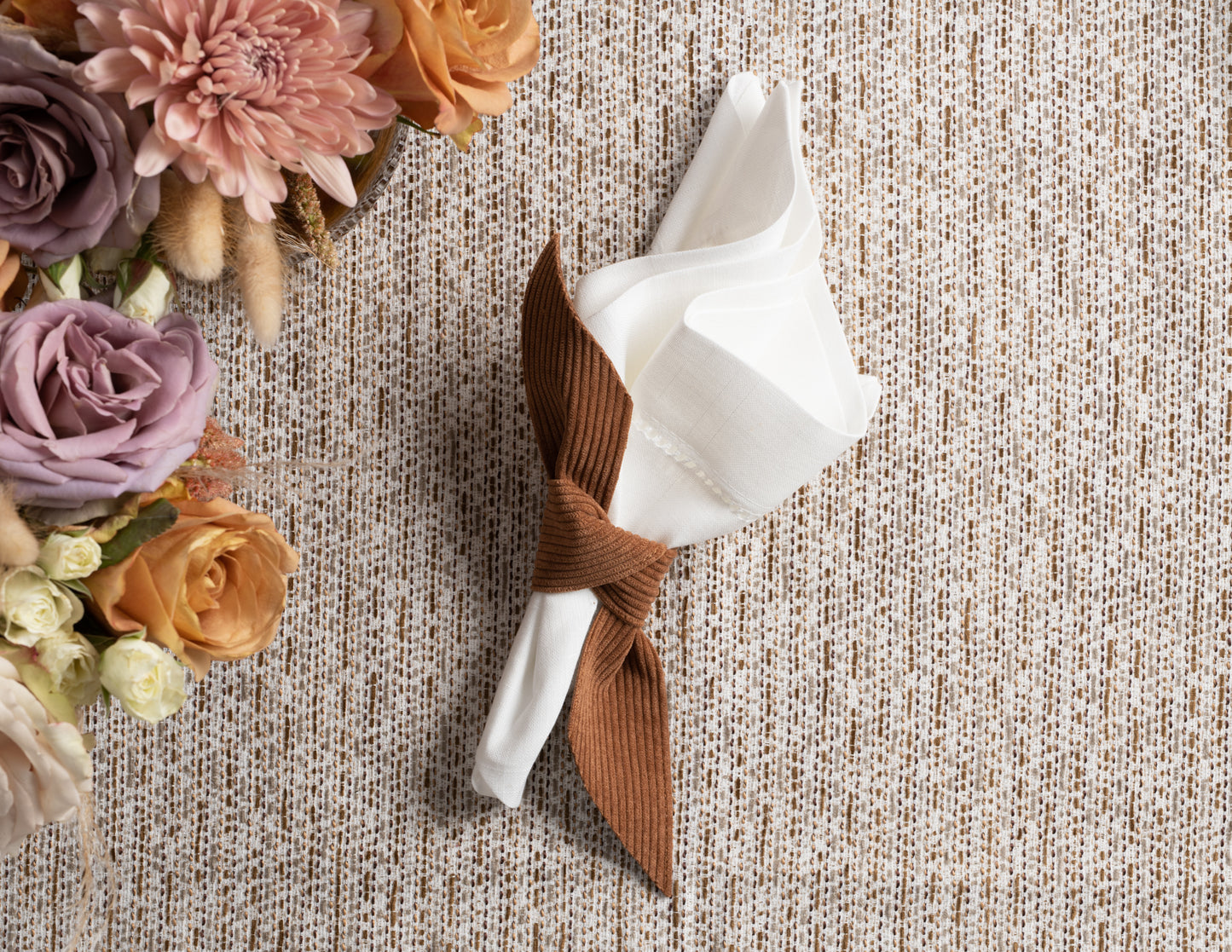 Corduroy Collection napkin twists
