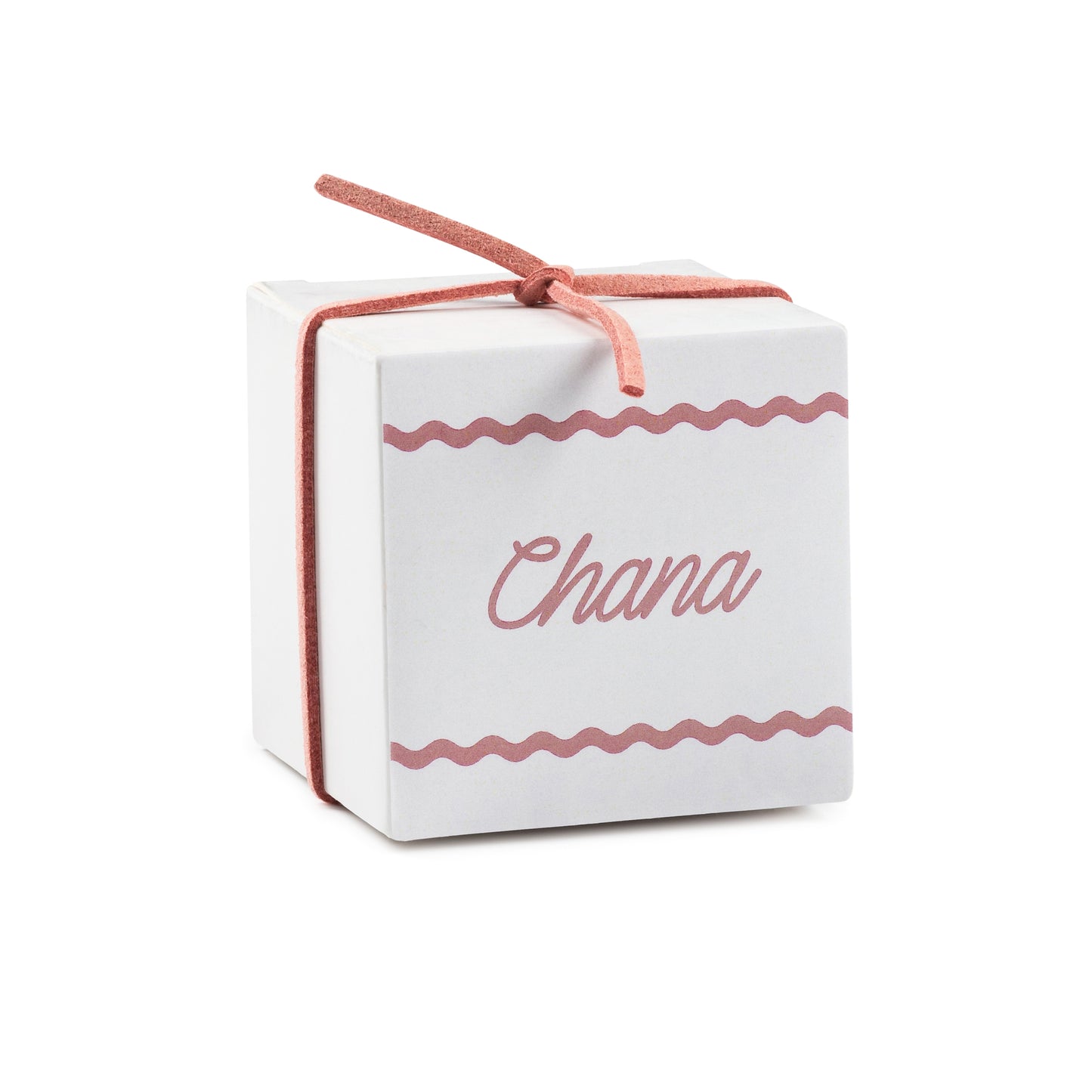 Mauve Scalloped Favor
