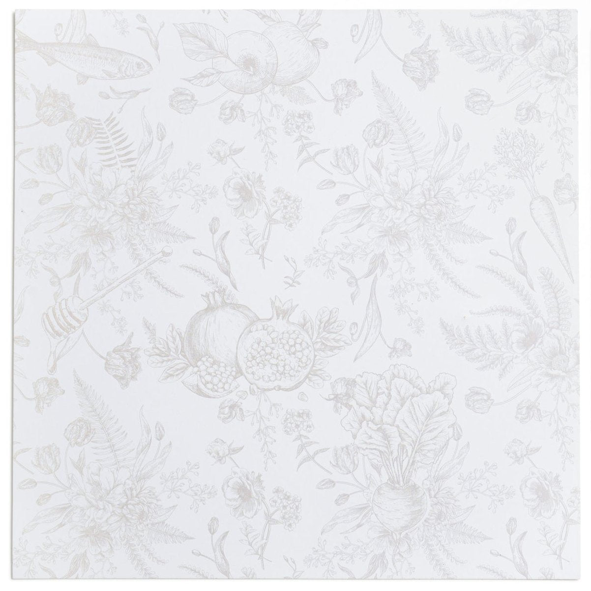 Toile Rosh Hashana Placemat