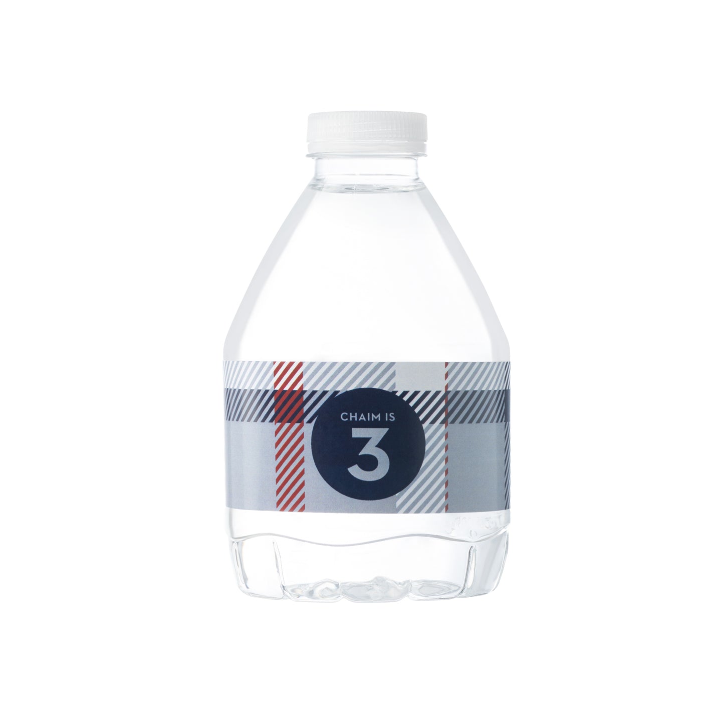 Navy Plaid Water