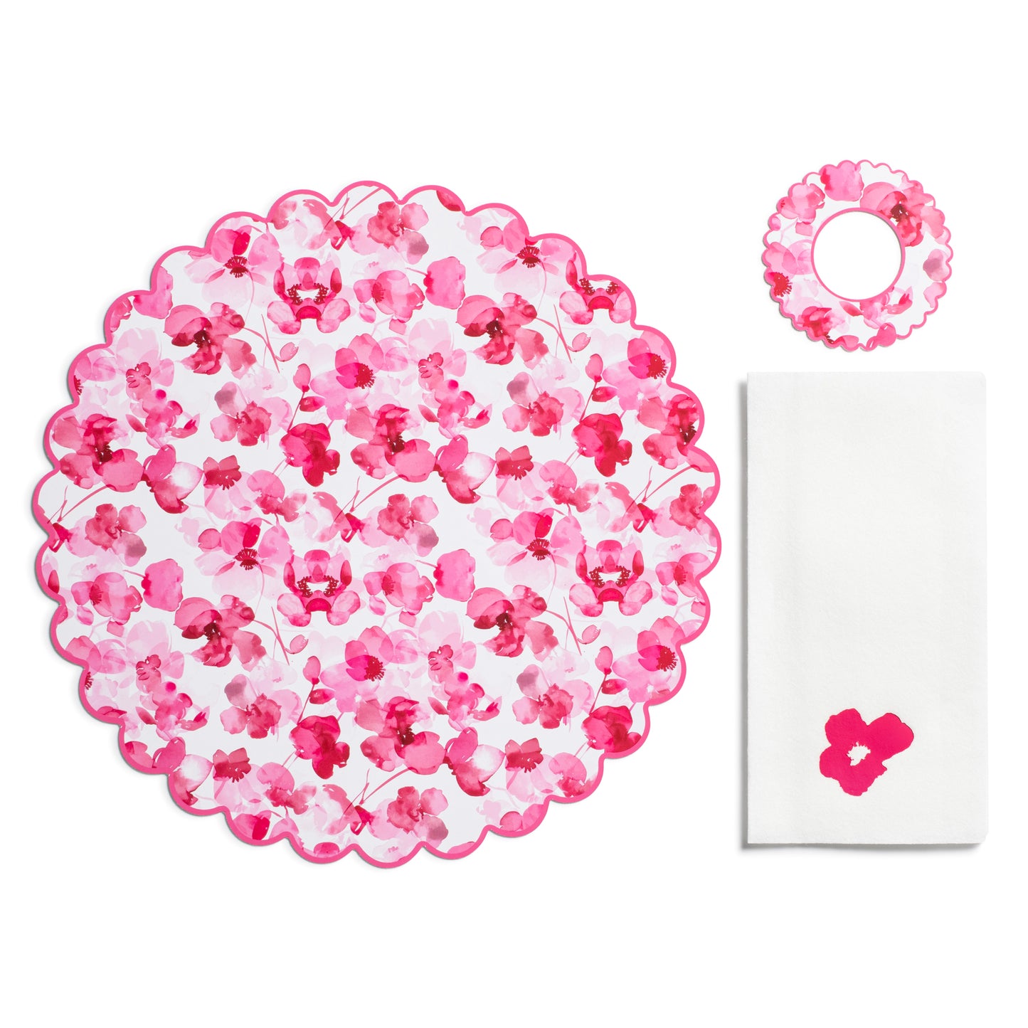 Pink Peony Set