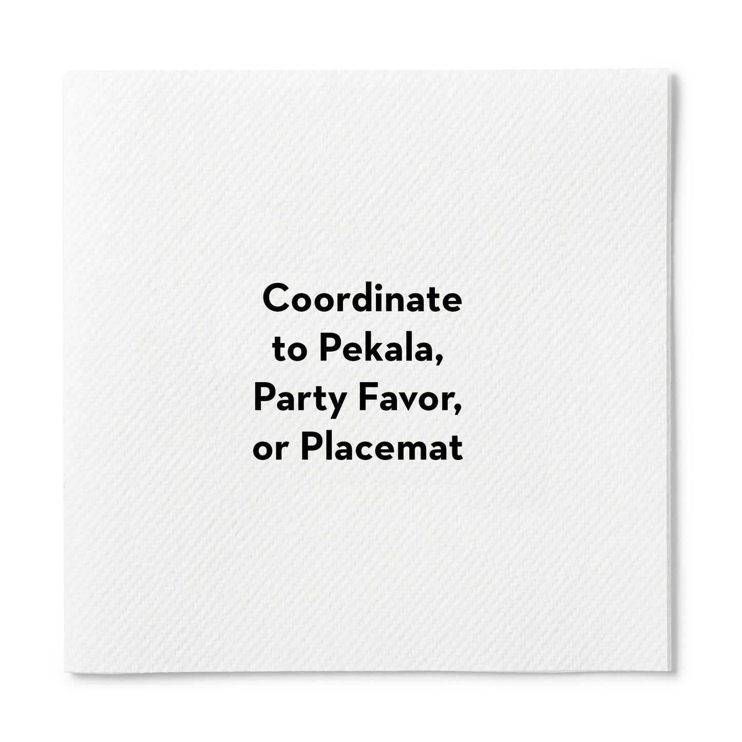 Napkin Matchup - Beverage