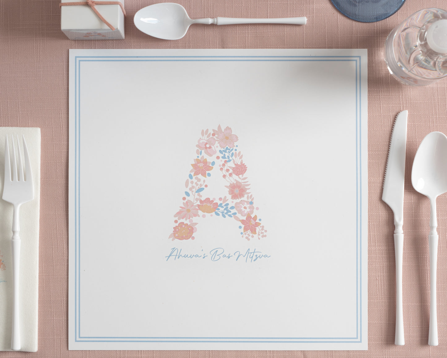 Floral Initial