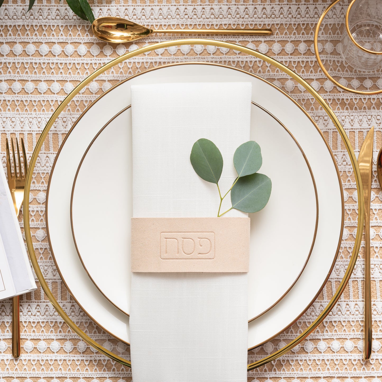 Suede Napkin Bands