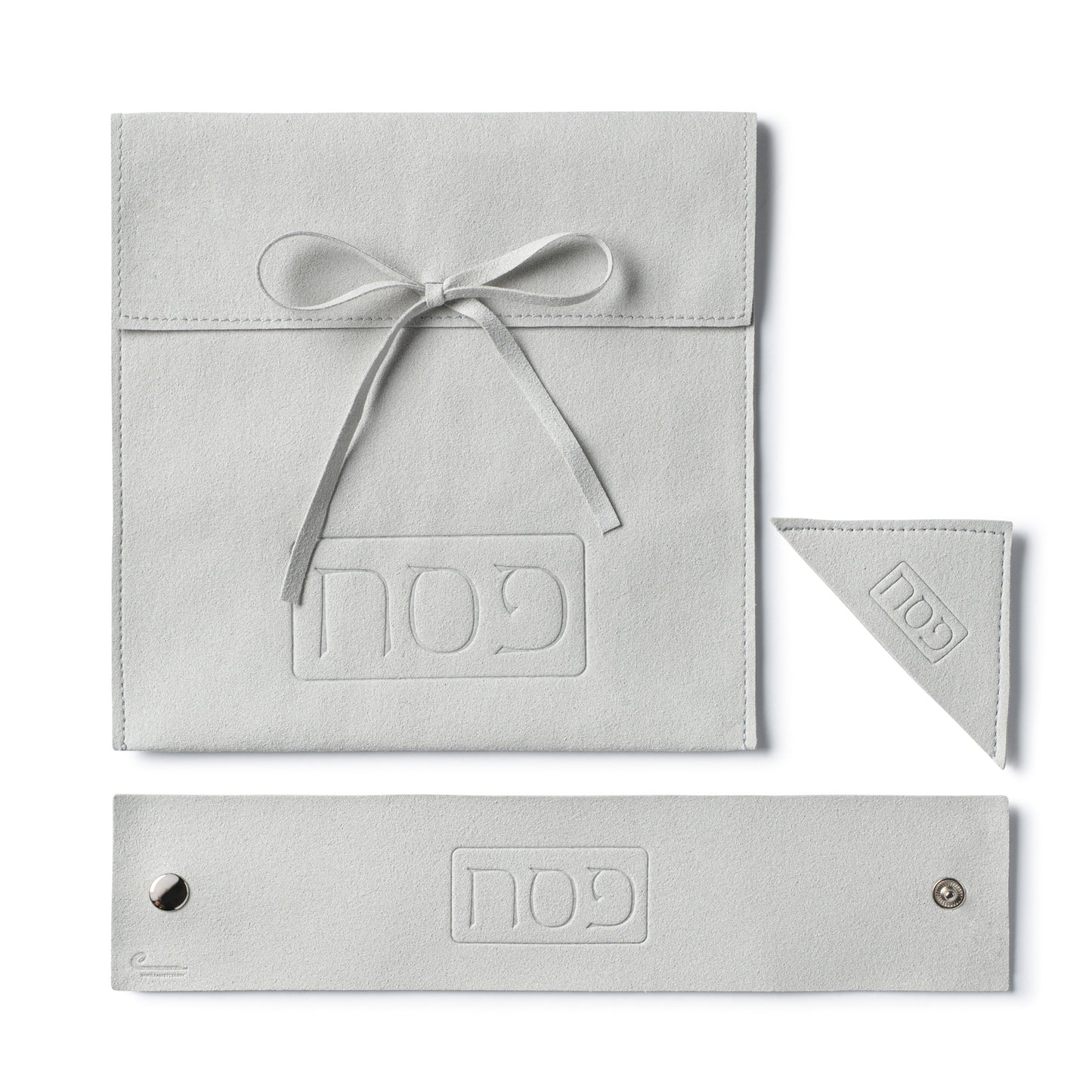 Suede Seder Set