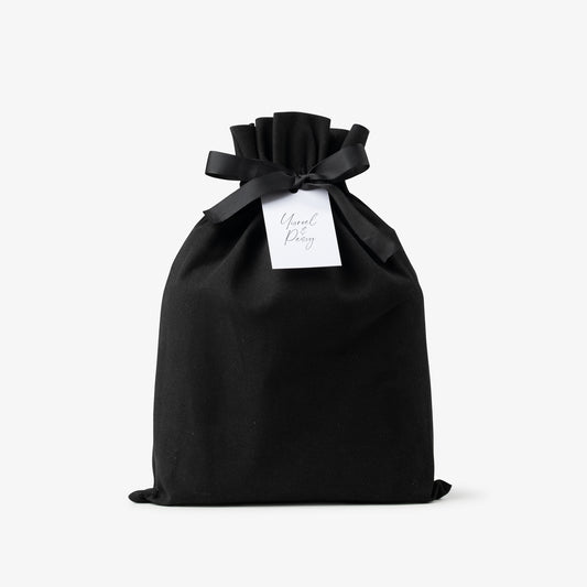 Black Suede Pouch