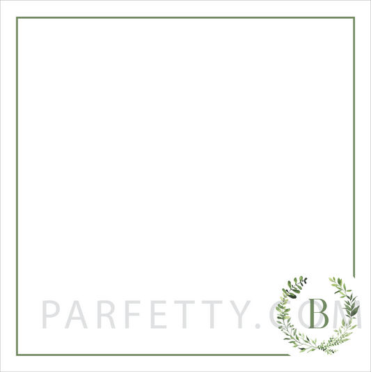 Green Wreath Placemat