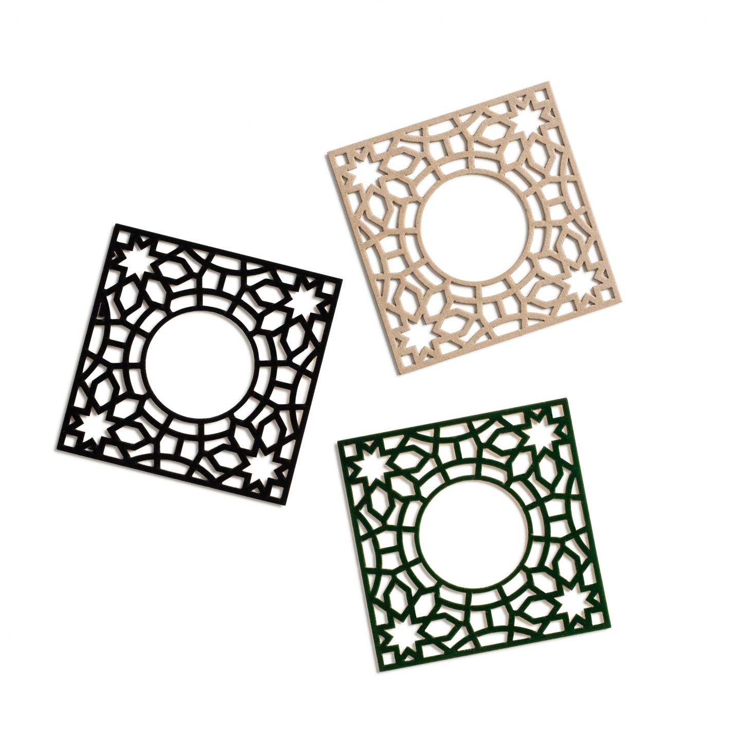 Velvet Lattice Napkin Rings