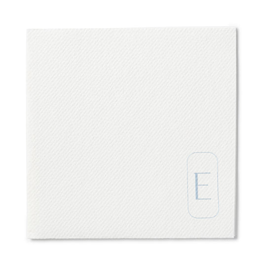 Oval Initial Napkin