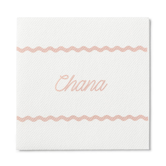Mauve Scalloped Napkin
