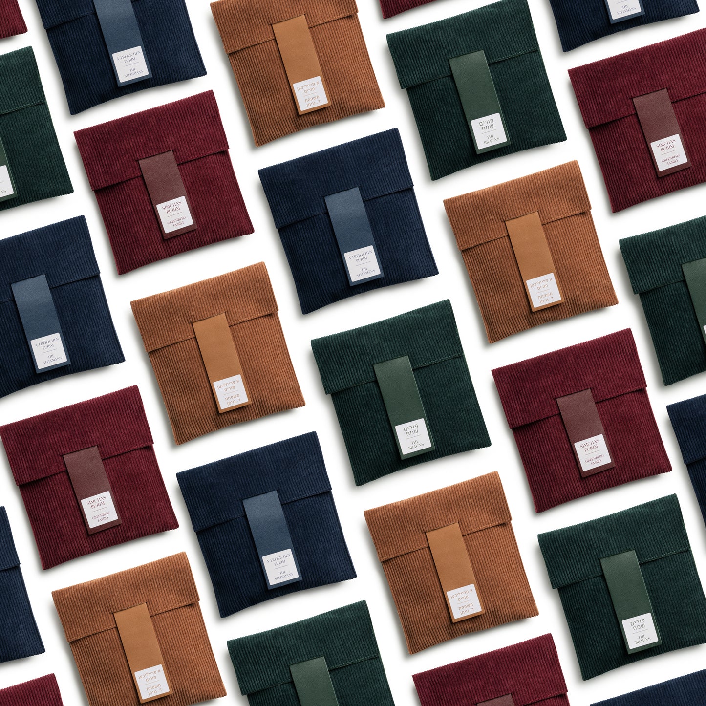 Maroon Corduroy Pocket