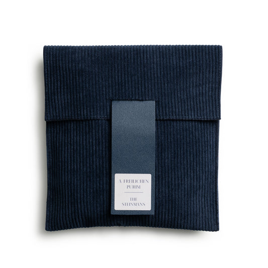 Navy Corduroy Pocket