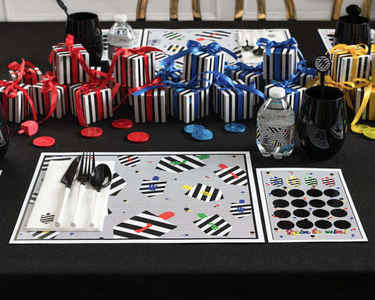 Geometric Dreidel Placemat